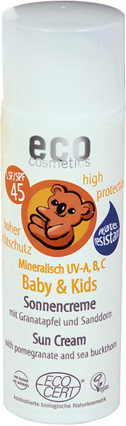 Eco Cosmetics Baby Sonnencreme LSF 45 (50 ml) Test: ❤️ TOP Angebote ab  10,92 € (Juni 2022) Testbericht.de