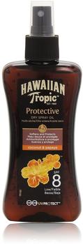 Hawaiian Tropic Protective Dry Spray Oil LSF 8 (200 ml)