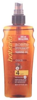 Babaria Protection Oil SPF 4 Coconut (200 ml)