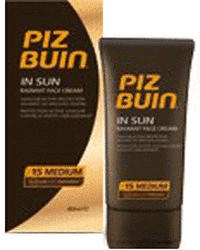 Piz Buin In Sun Radiant Face Cream LSF 15 (40 ml)