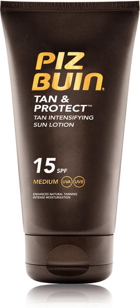 Piz Buin Tan & Protect Tan Intensifying Sun Lotion SPF 15 (150ml)