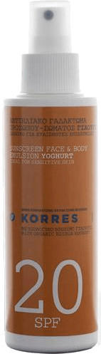 Korres Yoghurt Sunscreen Face & Body Emulsion SPF 30 (150 ml)