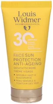 Louis Widmer Sun Face Sun Protection Anti-age UV 30 L.p. 50ml