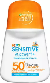 Garnier Ambre Solaire Kids Sensitive expert Sonnenschutz Roll-On LSF 50 (50ml)