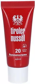 Tiroler Nussöl Alpin Sonnencreme LSF 20 (20ml)