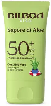 Bilboa Sapore di Aloe Viso crema abbronzante con aloe vera SPF 50+ 40 ml