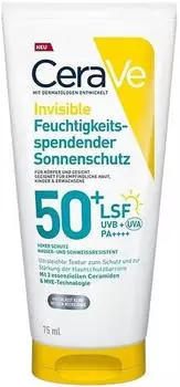 CeraVe Invisible Hydrating Sunscreen SPF 50+ (75ml)