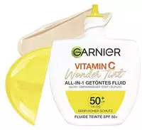 GARNIER Get&ouml;nte Gesichtscreme "Garnier Vitamin C Wonder Tint All-In-1 Get&ouml;ntes