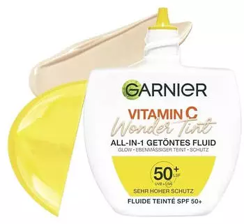 Garnier Vitamin C Wonder Tint All-In-1 Fluid hell LSF 50+ (40ml)