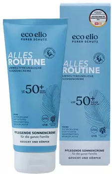 eco elio Alles Routine Sonnencreme LSF 50+ (200ml)