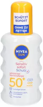 Nivea Sun Sensitiv Sofort Schutz Sonnenspray LSF 50+ (200ml)