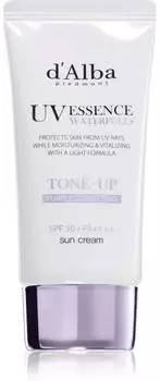 D'Alba UV Essence Waterfull Tone-up Purple Correcting SPF 50+ Sun Cream (50ml)