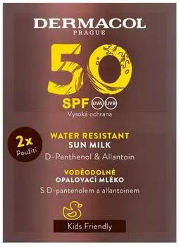 Dermacol Sun Water Resistant latte abbronzante waterproof SPF 50 2x15 ml