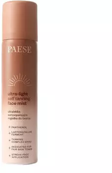 Paese Ultraleichtes Selbstbräunendes Gesichtsspray mit Panthenol 75ml
