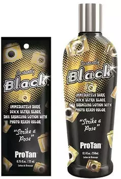 Pro Tan 50XX Instantly Black DHA Bronzing Lotion Ultra Black 250 ml