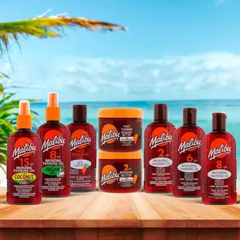 Malibu Dry Oil Spray LSF20 (100ml)