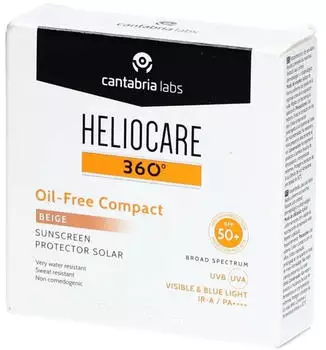Derma Enzinger 360&deg; Oil-Free Compact SPF 50+ (10g) beige