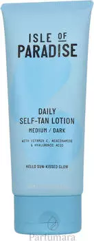 Isle of Paradise Daily Self-tan Lotion gradual Tanning Medium/dark 250ml