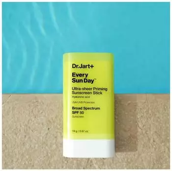 Dr.Jart+ Every Sun Day Ultra-Sheer Priming Sunscreen Stick SPF 50+ (19g)