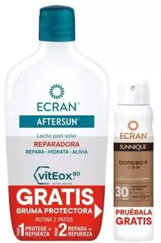 Ecran After Sun Milk + Sunnique Spray