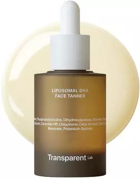 Transparent Lab Liposomal DHA Face Tanner 30ml