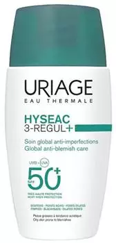 Uriage HYSEAC 3 REGUL+ Global anti-blemish care SPF50+ (50ml)