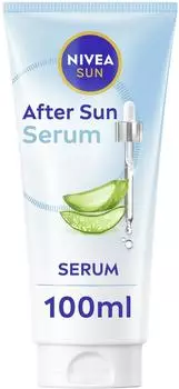 Nivea SUN - Siero doposole per viso e corpo con Bio Aloe, Vitamina E e Acido Ialuronico 100 ml