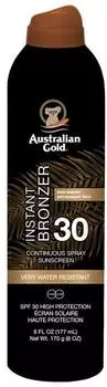Australian Gold Instant Bronzer Continuous Spray LSF 30 177 ml