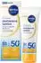 Beiersdorf NIVEA Sun Breathable UV Gesicht Mattierend Getönt Heller Hauttyp 50+ 40 ml