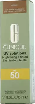 Clinique UV Solutions Brightening Tinted Sunscreen SPF 50 Medium (40ml)