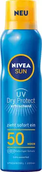 Nivea Sun UV Dry Protect Spray LSF 50 (200 ml)