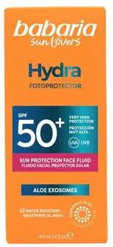 Babaria Sunlovers Sonnenschutz Gesichtsfluid Hydra LSF 50+ (40ml)