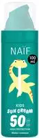 Naif Kids Sun Cream Sonnencreme SPF 50 f&uuml;r Kinder 3+ 100 ml, Grundpreis: &euro;