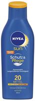 Nivea Sun Schutz & Pflege Sonnenmilch LSF 20 (250ml)