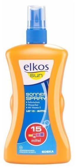 Elkos Sun Sonnenspray LSF 15