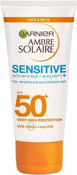 Garnier Ambre Solaire Sensitive Advanced Lotion SPF 50+ (50ml)