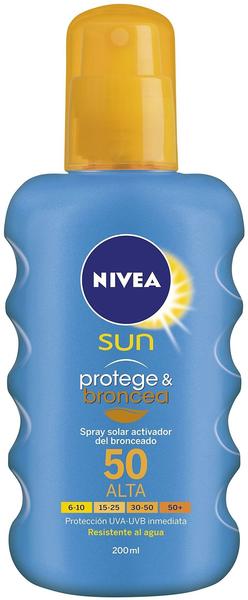 Nivea Sun Protect & Bronze Spray SPF 50 (200 ml)