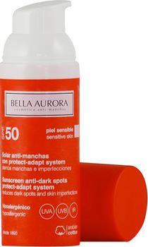 Bella Aurora Sunscreen Anti-dark Spots Protect-Adapt System SPF 50 dry skin (50 ml)