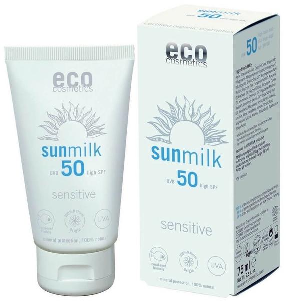 Eco Cosmetics Sonnenmilch Sensitive LSF 50 (75ml)