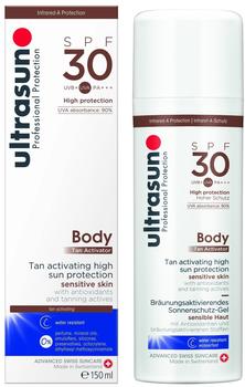 Ultrasun Body Tan Activator SPF 30 Bräunungsaktivierendes Sonnenschutz-Gel (150ml)