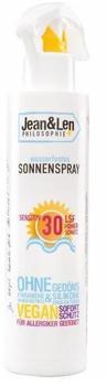 Jean & Len Philosophie Wasserfestes Sonnenspray Sensitiv
