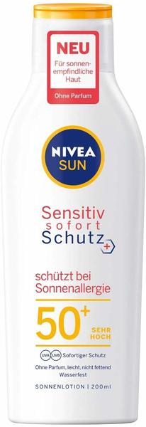 Nivea Sun Sensitiv Sofortschutz Sonnenlotion Sonnenallergie LSF 50+ (200 ml)