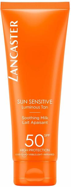 Lancaster Sun Sensitive Zarte Beruhigende Sonnenmilch 50