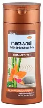 Natuvell Sun Selbstbr&auml;unungsmilch Sommer Teint