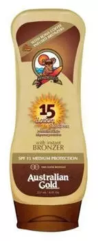 Australian Gold Lotion SPF15 with instant Bronzer (237 ml) Australian Gold Lotion SPF15 with instant Bronzer (237 ml)