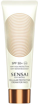 Kanebo Silky Bronze Anti-Ageing Sun Care Cellular Protective Cream For Face SPF 50+ (50 ml)