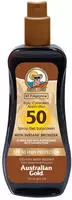 SPF 50 Spray Gel Sunscreen with Instant Bronzer