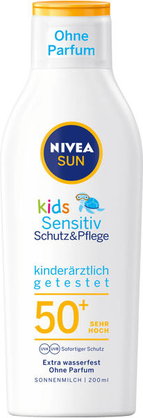Nivea SUN Kids Sensitiv Sonnenmilch LSF 50+ (200 ml)