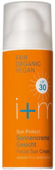 i + m Naturkosmetik Sun Protect Sonnencreme Gesicht LSF 30 (50ml)