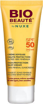 NUXE Bio Beauté high-protection silky cream SPF 50 (50 ml)